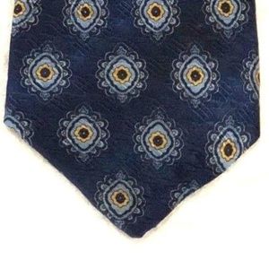 Robert Talbott Studio Parisian Blue Geometric